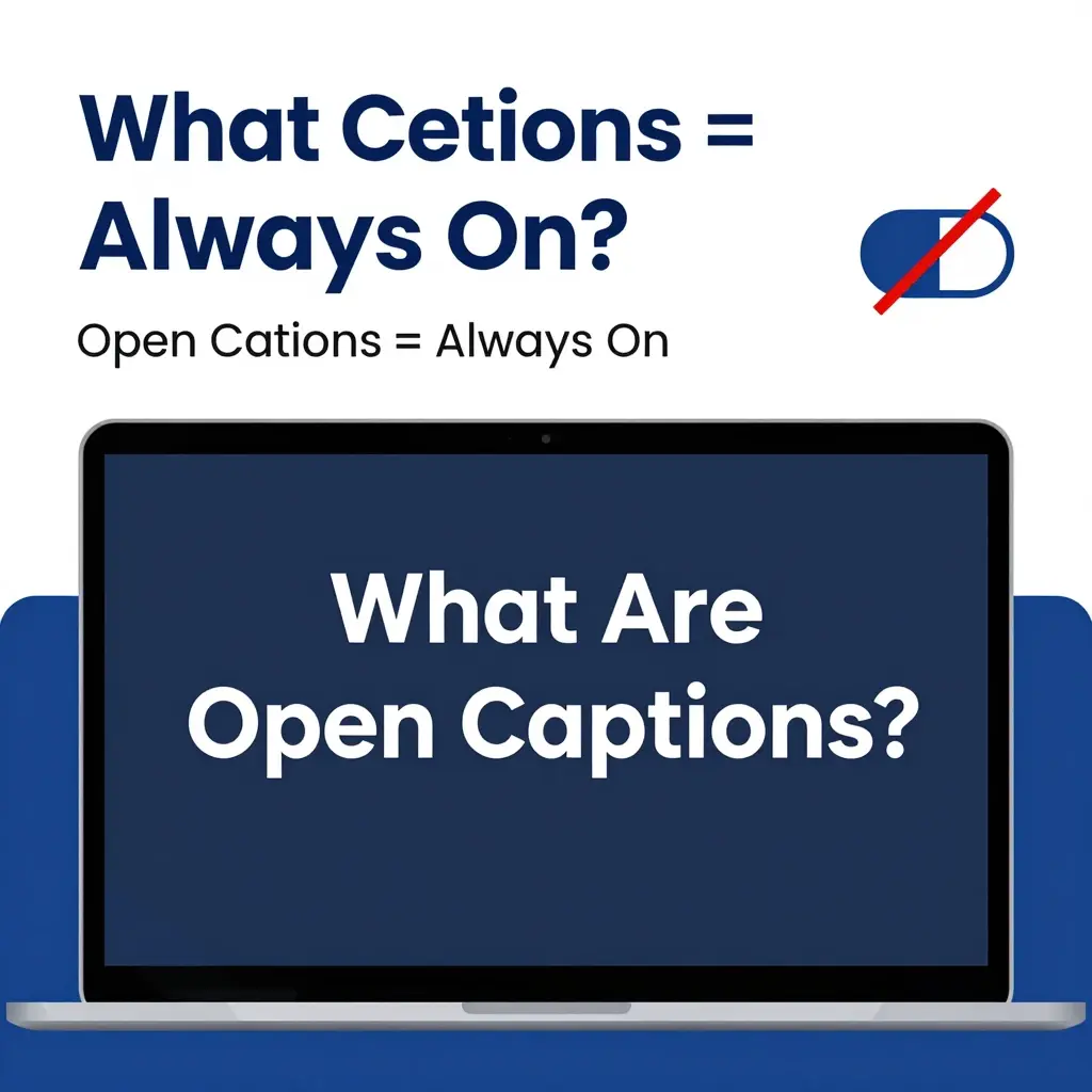 open caption vs closed caption