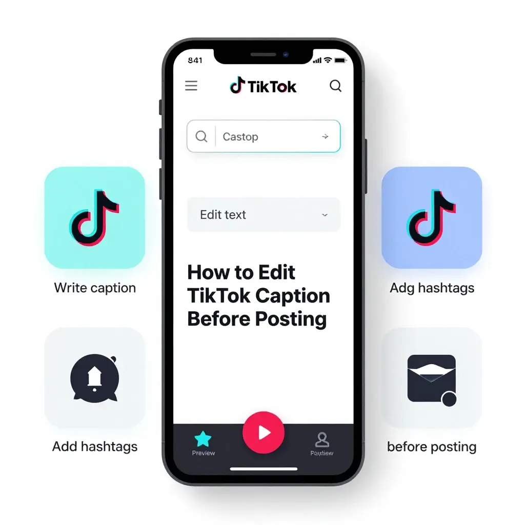 how to edit tiktok caption