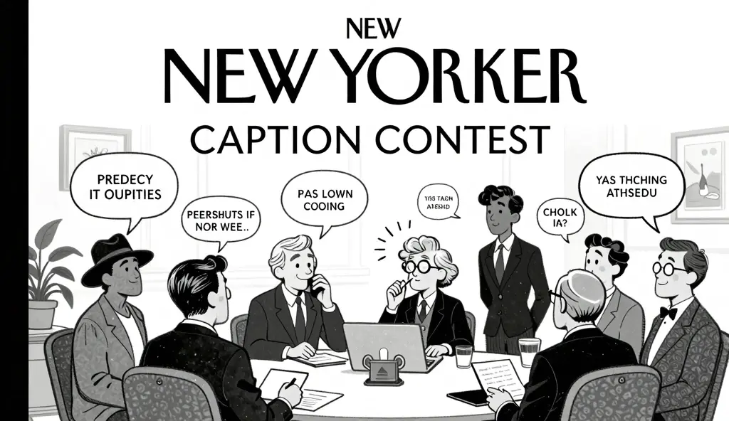 new yorker caption contest